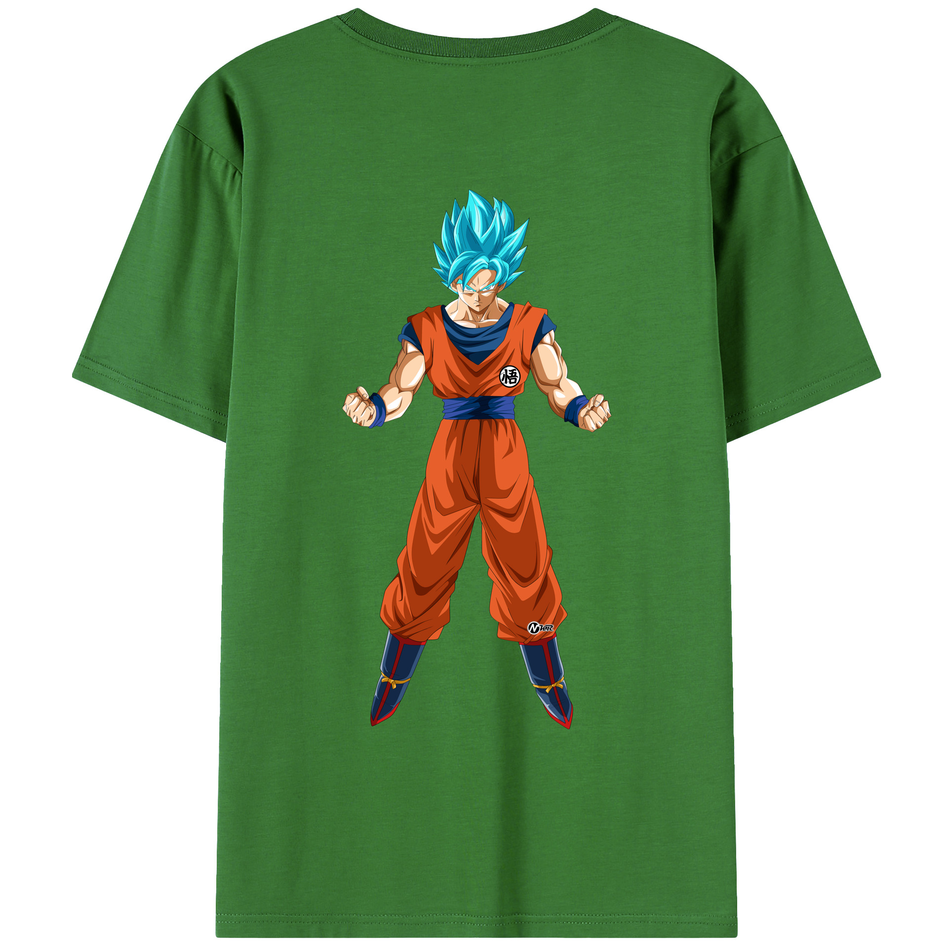 （画像用） ドラゴンボール 孫悟空（そん ごくう）Son Goku カカロット DRAGON BALL Kakarotto レディース半袖Tシャツ(バックプリント)